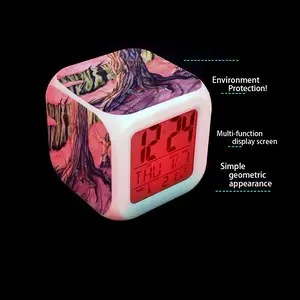 Anguish Colorful Mood Clock