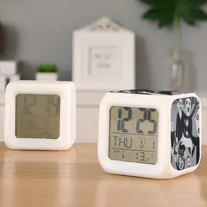 Picnic In The Park Colorful Mood Clock