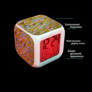 Dead Colorful Mood Clock