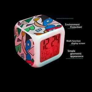 Carnival Colorful Mood Clock