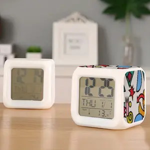 Palace Garden Colorful Mood Clock