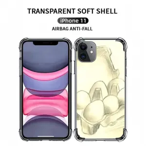 6 Eier Im Karton Six Eggs In The Cardboard iPhone11 Phone Case (Silicone)