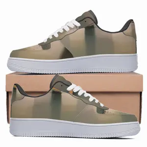 Men Lagoon With 2Boats In Grey And Green Low Top Shoes