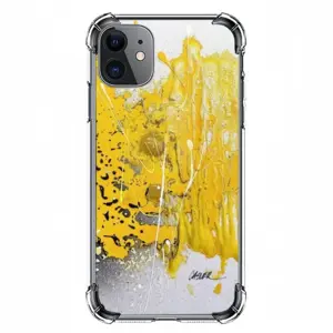 Basic Yellow iPhone11 Phone Case (Silicone)