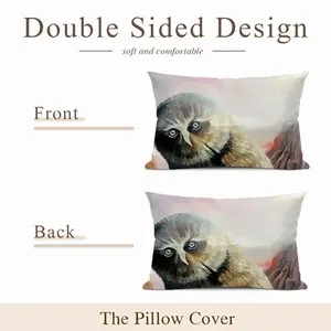 At Cliff Edge Polyester Pillow (Rectangle, Multi-Size)