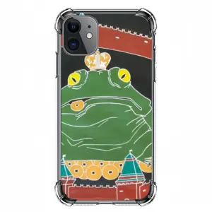 Tree Legged Toad Politics Political Animals Humour King Emperor iPhone11 Phone Case (Silicone)