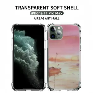 The Boat And Sunset iPhone11 Pro Phone Case (Silicone)