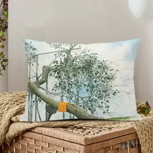 The Sacred Branch Polyester Pillow (Rectangle, Multi-Size)