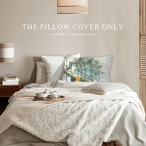 The Sacred Branch Polyester Pillow (Rectangle, Multi-Size)