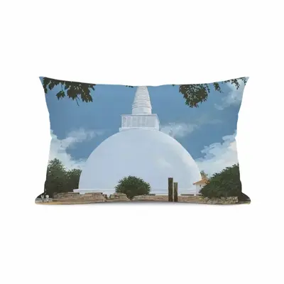 Connect Earth And Heaven Polyester Pillow (Rectangle, Multi-Size)