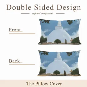 Connect Earth And Heaven Polyester Pillow (Rectangle, Multi-Size)