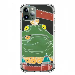 Tree Legged Toad Politics Political Animals Humour King Emperor iPhone11 Pro Phone Case (Silicone)