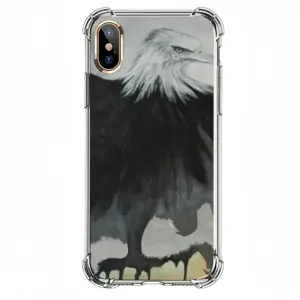 Footprinted iPhone XS Phone Case (Silicone)