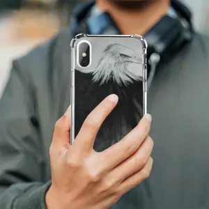 Footprinted iPhone XS Phone Case (Silicone)