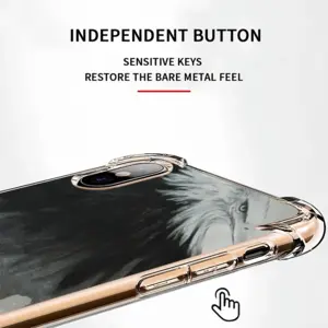 Footprinted iPhone XS Phone Case (Silicone)