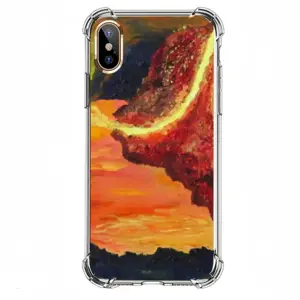 The Volcano iPhone XS Phone Case (Silicone)