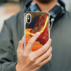 The Volcano iPhone XS Phone Case (Silicone)