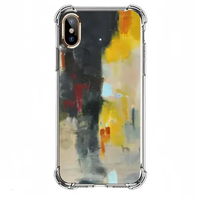 Yellow Reflect iPhone XS Phone Case (Silicone)