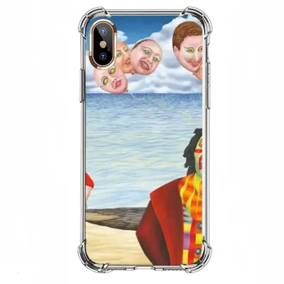 Fear Of Clowns iPhone XS Phone Case (Silicone)