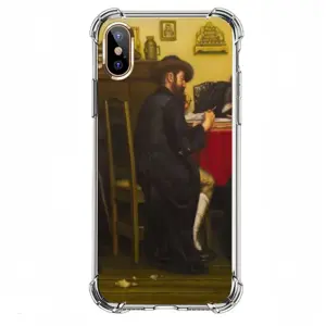 Shtetl Mezhirich Talmudic Dispute iPhone XS Phone Case (Silicone)