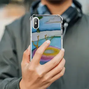 Distracted iPhone XS Phone Case (Silicone)