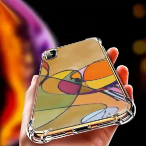 Fake Stained Glass 1 iPhone XS Phone Case (Silicone)