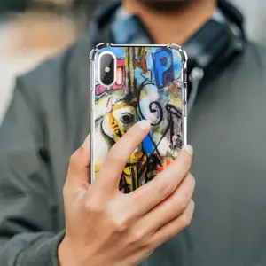 Jumping iPhone XS Phone Case (Silicone)