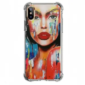 Summer Rain iPhone XS Phone Case (Silicone)