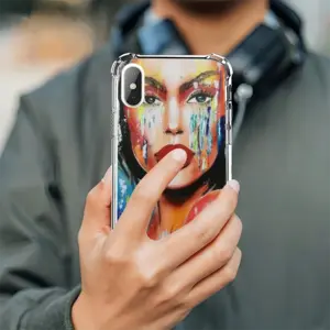 Summer Rain iPhone XS Phone Case (Silicone)