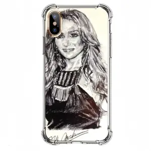 Ms Lopez iPhone XS Phone Case (Silicone)