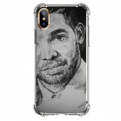 Aubrey Drake Graham Portrait iPhone XS Phone Case (Silicone)