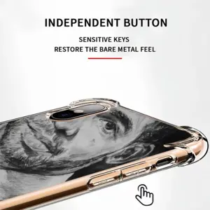 Aubrey Drake Graham Portrait iPhone XS Phone Case (Silicone)