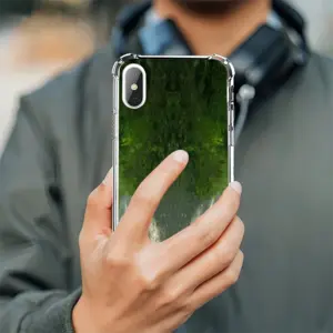 Right In The Heart Of Nature iPhone XS Phone Case (Silicone)