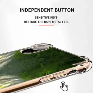 Right In The Heart Of Nature iPhone XS Phone Case (Silicone)