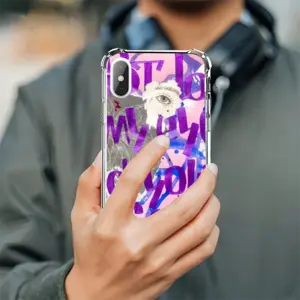 Just Look iPhone XS Phone Case (Silicone)