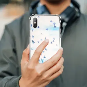 Flutter iPhone XS Phone Case (Silicone)