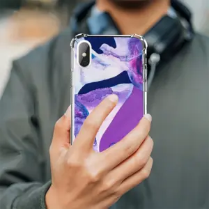 Aura iPhone XS Phone Case (Silicone)