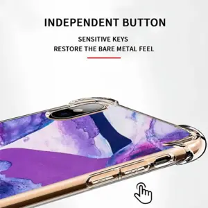 Aura iPhone XS Phone Case (Silicone)