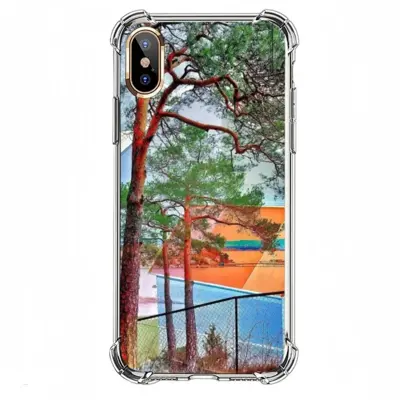 Deep Breath iPhone XS Phone Case (Silicone)