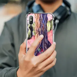 Anguish iPhone XS Phone Case (Silicone)