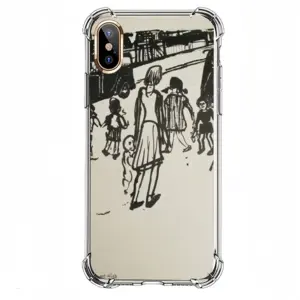 Street Kids iPhone XS Phone Case (Silicone)