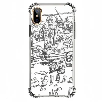 Battleground iPhone XS Phone Case (Silicone)