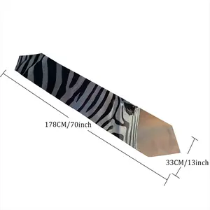 Dreamy Zebra Table Flag (Triangle)