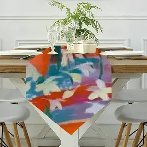 Lilies In A Vase Table Flag (Triangle)