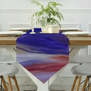 The Man With The Dog Table Flag (Triangle)