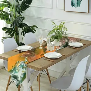 Autumn Flare Table Flag (Triangle)