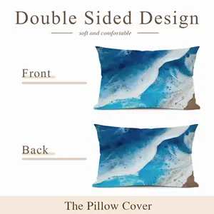 Bahia Dorada Polyester Pillow (Rectangle, Multi-Size)