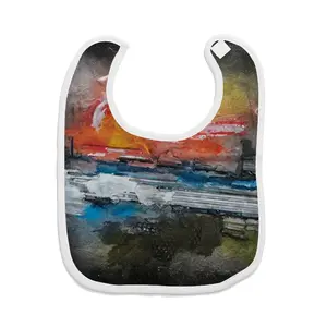 Sunset Baby Drool Towel