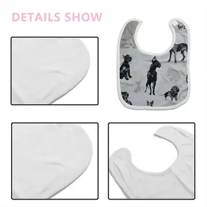 Dog Breeds Baby Drool Towel