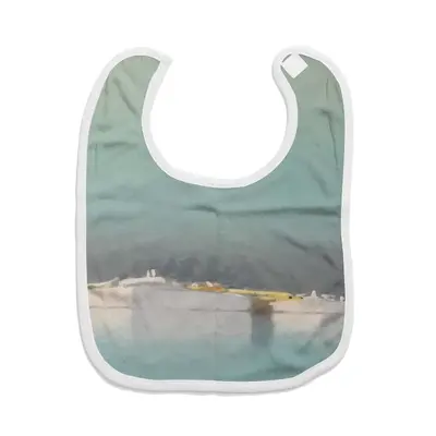 Lagoon With Two Boats Baby Drool Towel